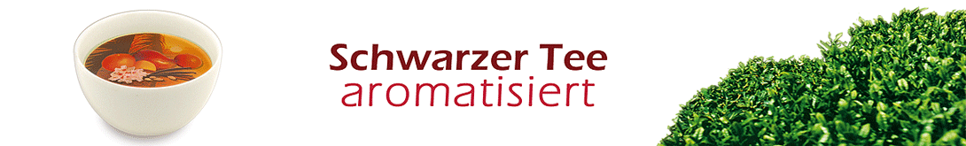 aromatisierter Schwarztee