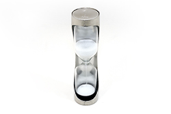 Sanduhr Edelstahl Stück