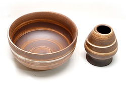 Matcha Schale mit Besenhalter